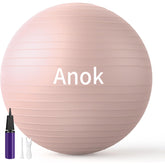 Aonk™ Extra Thick Exercise Ball Yoga Ball 26in for Workout Pregnancy Stability,Anti-Burst and Slip Resistant Swiss Ball with Pump for Yoga, Pilates, Fitness,Birthing,Physical Therapy,Gym balls for yoga