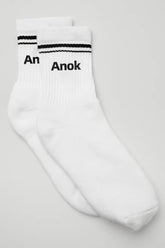 Unisex Half-Crew Throwback Sock