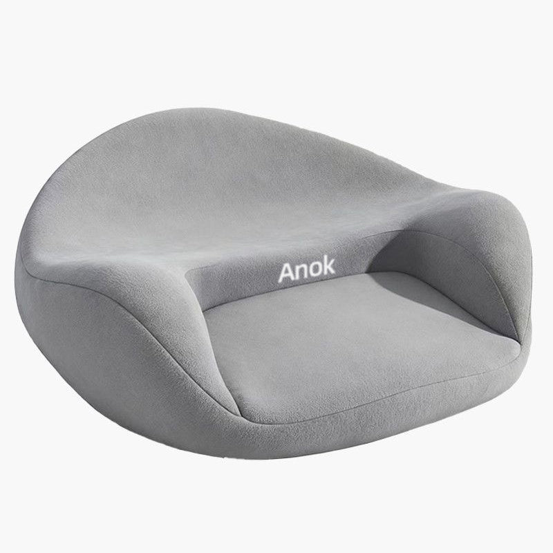 Anok™ Yoga cushions, Sitting Meditation, Meditation, Worship Cushion, Memory Foam, Sitting for Long Time Without Collapsing, Lazy Cushion, Ergonomic Design, Gray