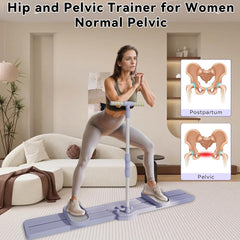 Anok™Foldable Yoga Board, Fitness Equipment, Ski Simulator Women's Thigh Trainer, Home Leg & Pelvic Floor Muscle Trainer