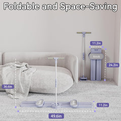 Anok™Foldable Yoga Board, Fitness Equipment, Ski Simulator Women's Thigh Trainer, Home Leg & Pelvic Floor Muscle Trainer
