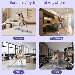 Anok™Foldable Yoga Board, Fitness Equipment, Ski Simulator Women's Thigh Trainer, Home Leg & Pelvic Floor Muscle Trainer