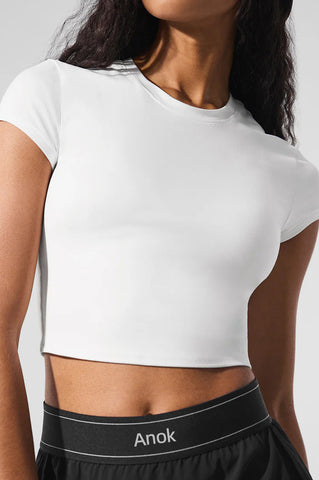 Anoksoft Crop Finesse Short Sleeve