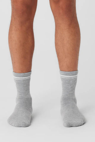 Unisex Half-Crew Throwback Sock
