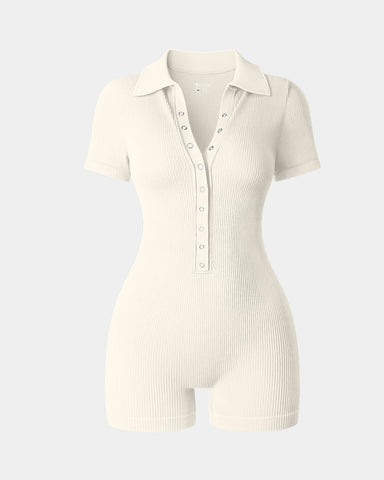V Neck Rompers